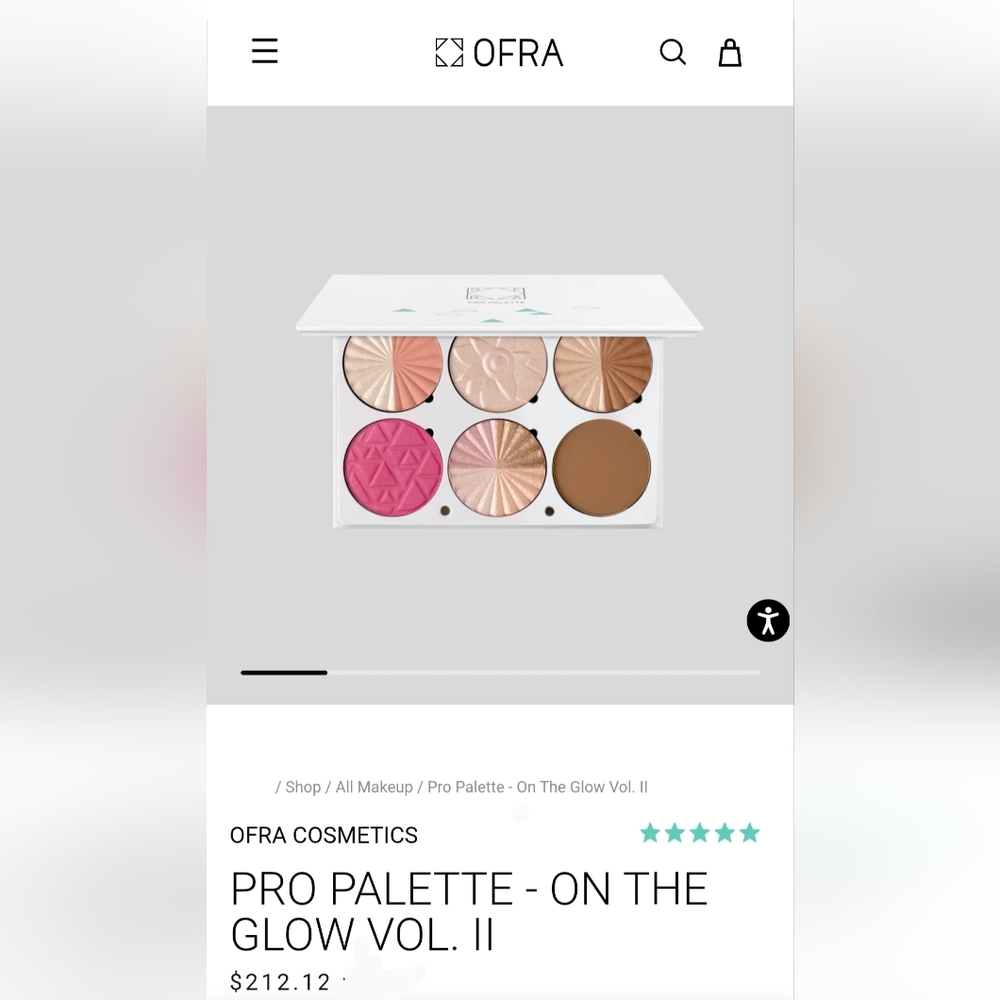 OFRA COSMETICS Professional Palette - On the Glow II - Picture 2 of 11